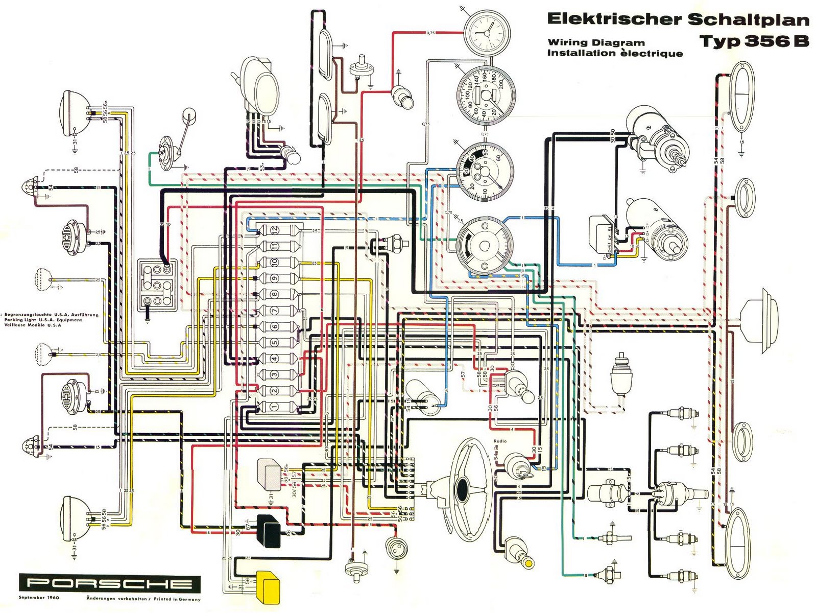 PORSCHE - Car Manual PDF, Wiring Diagram & Fault Codes DTC porsche 911 wiring diagram download 