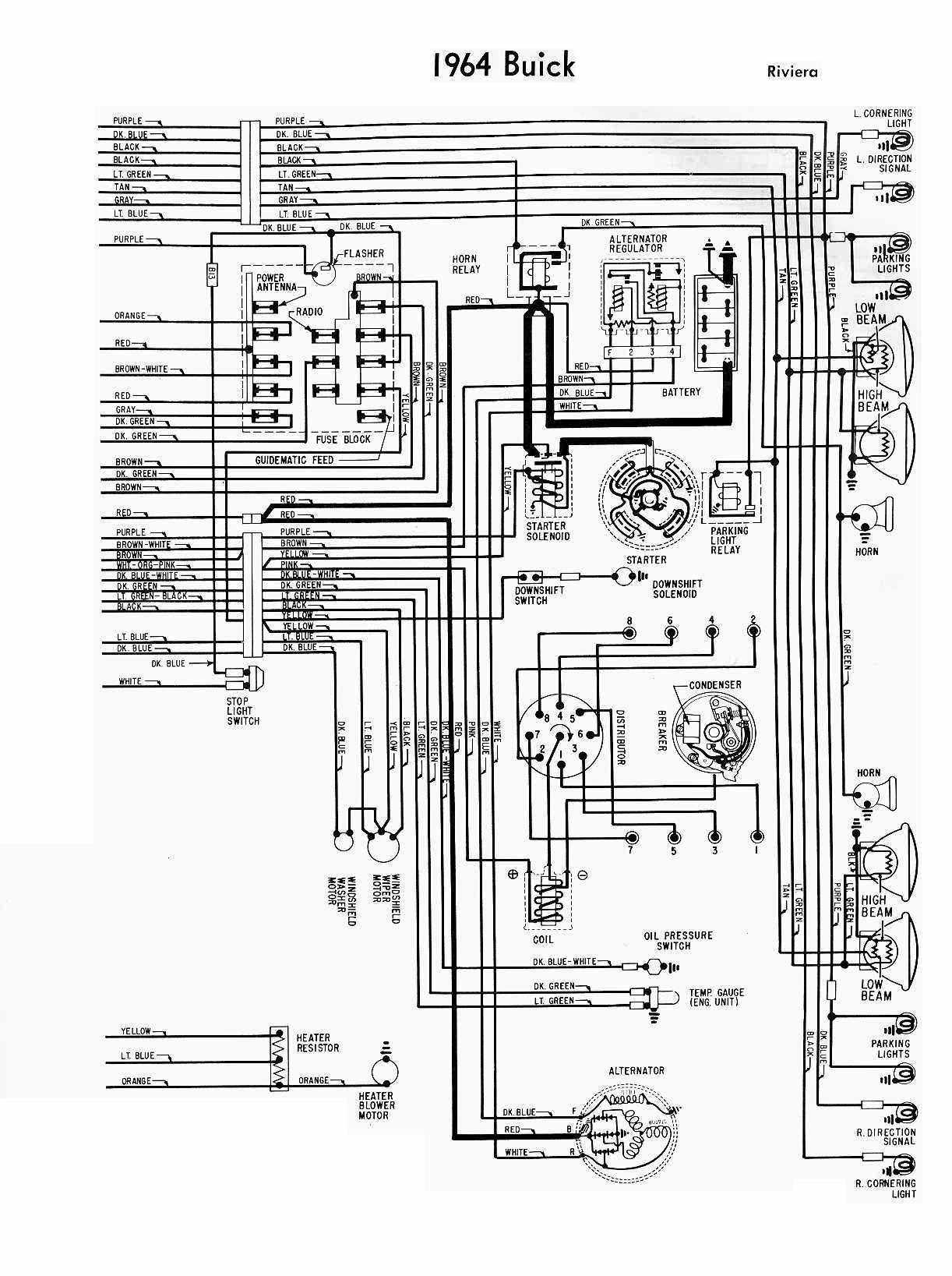 1990 Buick LeSabre Electra Park Avenue Electrical Systems Wiring Manual 