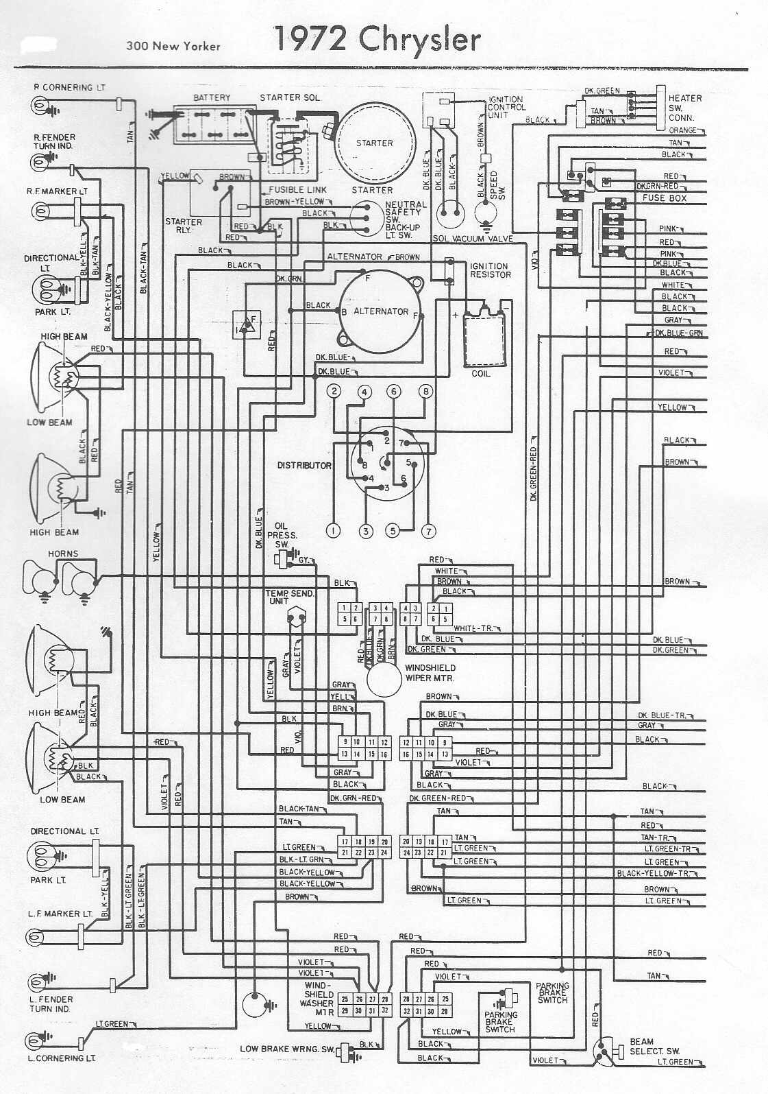 CHRYSLER - Car PDF Manual, Wiring Diagram & Fault Codes DTC Basic Motor Starter Wiring Diagram automotive-manuals.net