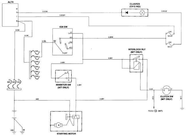 Daewoo - car manuals, wiring diagrams PDF & fault codes daewoo avia wiring diagram 