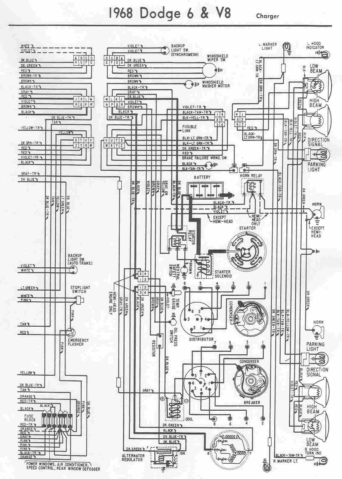 DODGE - Car PDF Manual, Wiring Diagram & Fault Codes DTC Dodge Challenger Wiring-Diagram automotive-manuals.net