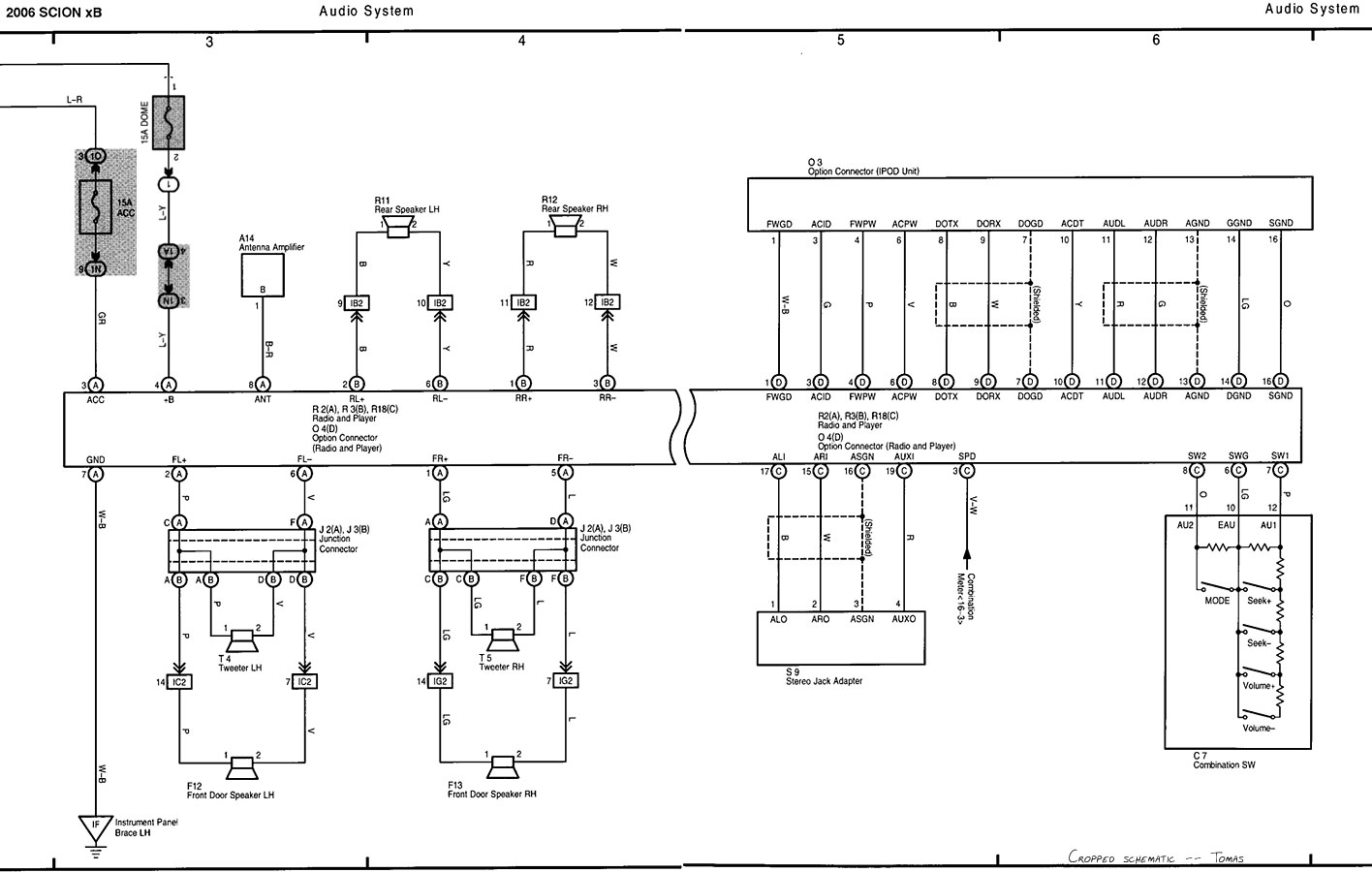 Radio Wiring Diagram For 08 Cadillac Sts from www.automotive-manuals.net